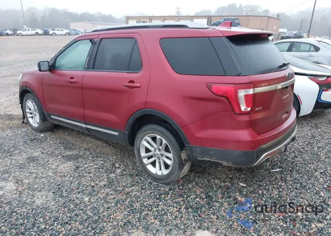 2017 Ford Explorer Xlt from USA, damaged, VIN 1FM5K7D89HGD09716